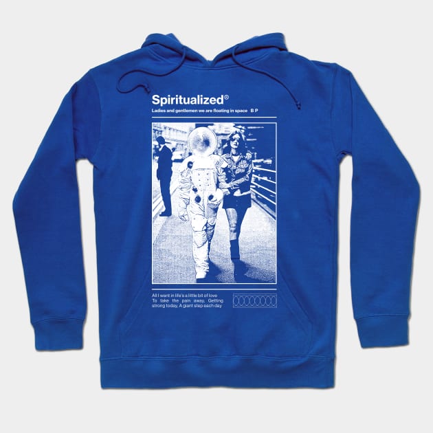 Spiritualized - Floating In Space fanmade Hoodie by fuzzdevil